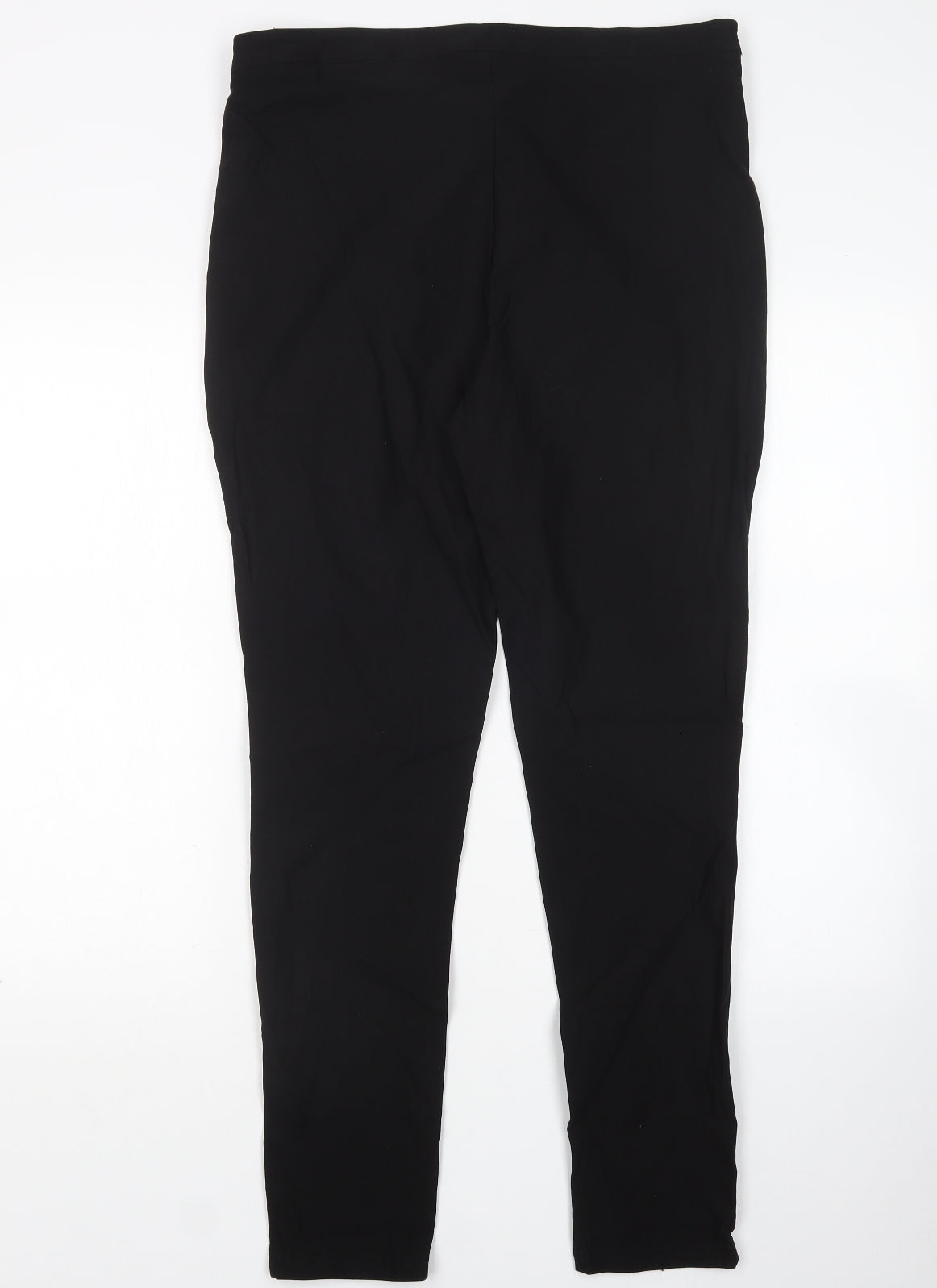 Select Womens Black  Polyester Trousers  Size 18 L30 in Regular
