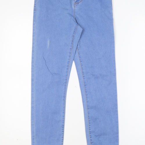 Denim Co Womens Blue  Cotton Skinny Jeans Size 8 L28 in Regular