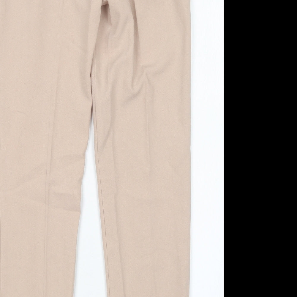 ASOS Womens Pink  Polyester Trousers  Size 8 L28 in Regular