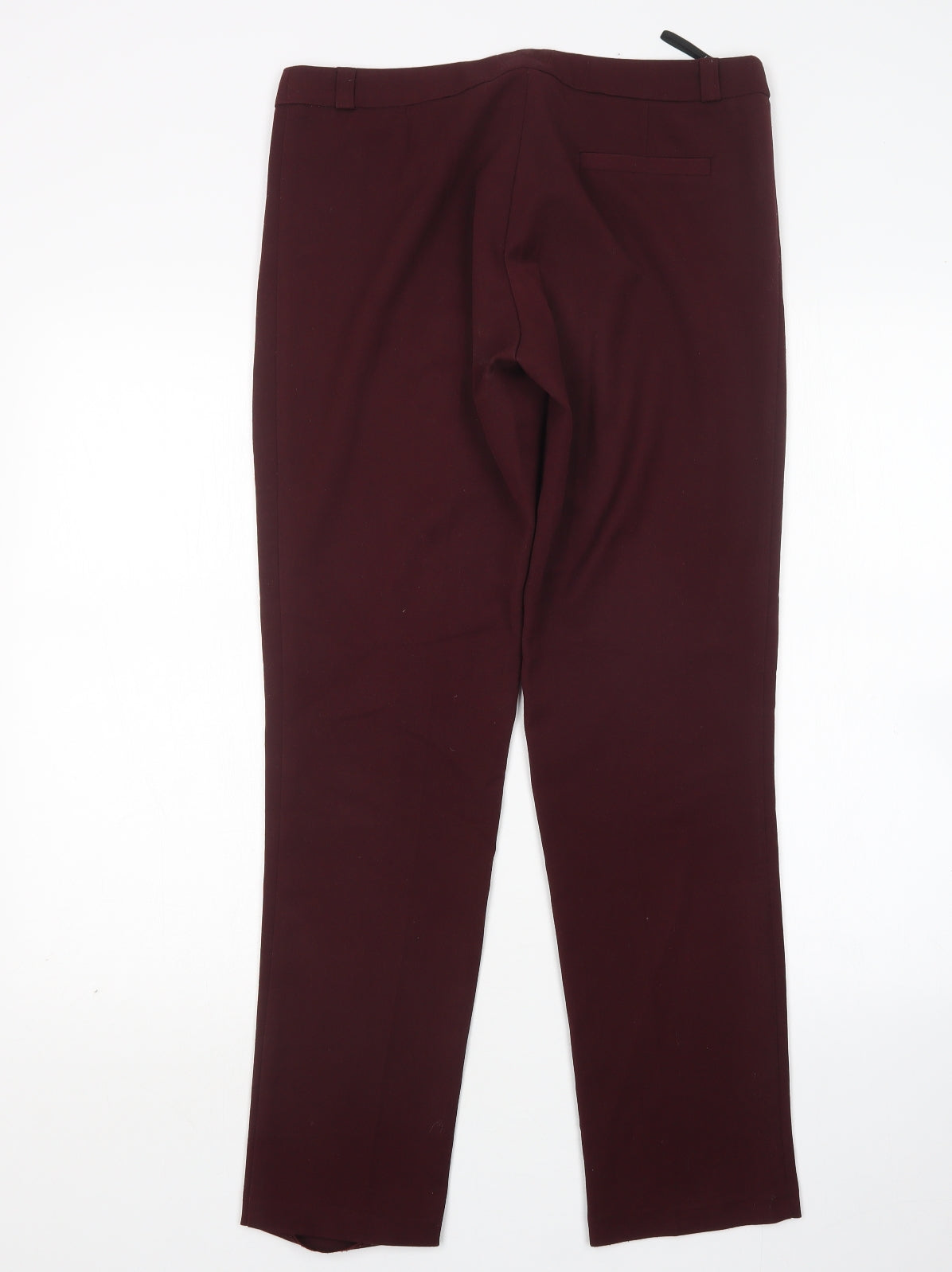 Preworn Womens Purple   Trousers  Size 12 L29 in Regular