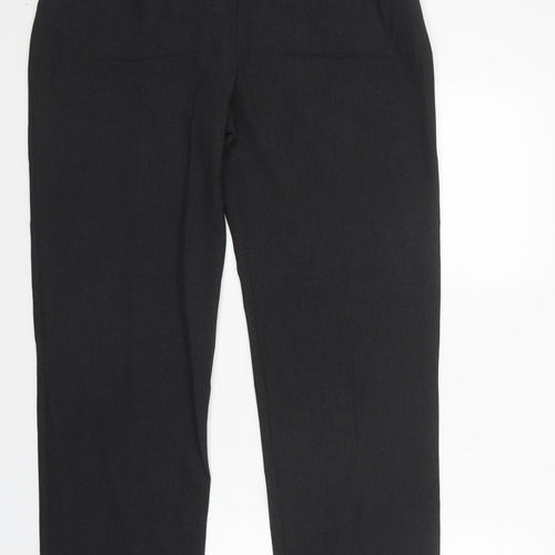 BHS Womens Grey  Polyester Trousers  Size 16 L32 in Regular