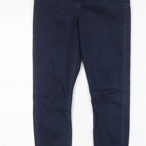 ASOS Womens Blue  Cotton Skinny Jeans Size 26 in L23 in Regular