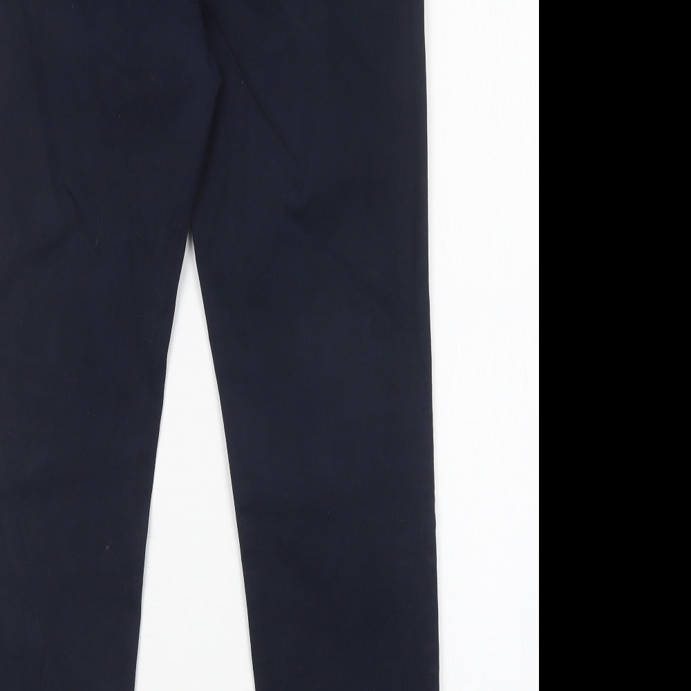 George Womens Blue  Cotton Skinny Jeans Size 10 L26 in Regular