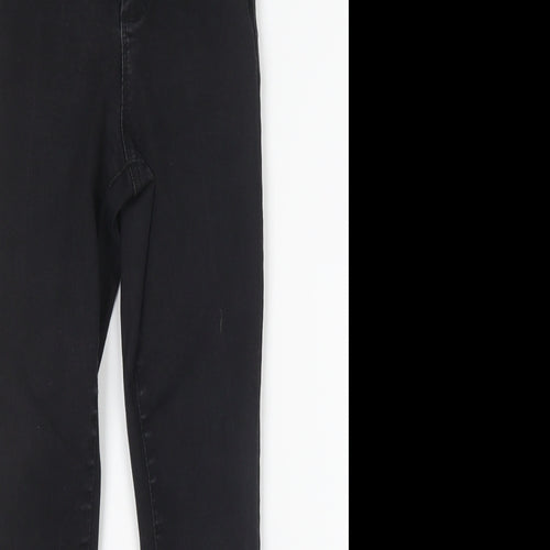 Denim co Womens Black  Cotton Skinny Jeans Size 10 L25 in Regular