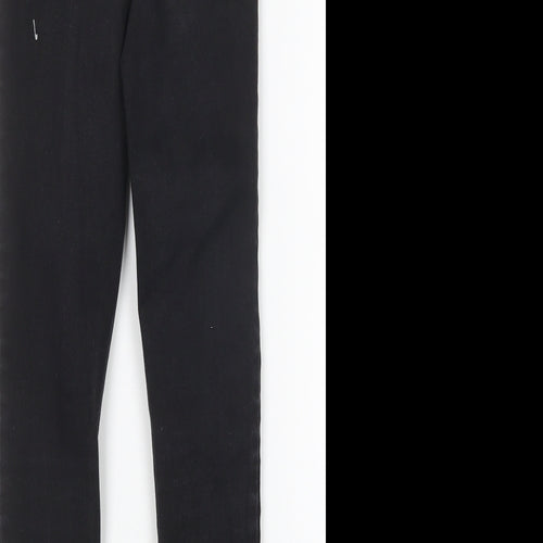 Denim co Womens Black  Cotton Skinny Jeans Size 10 L25 in Regular