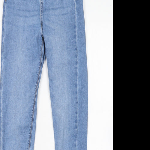 Denim co Womens Blue  Cotton Skinny Jeans Size 8 L28 in Regular
