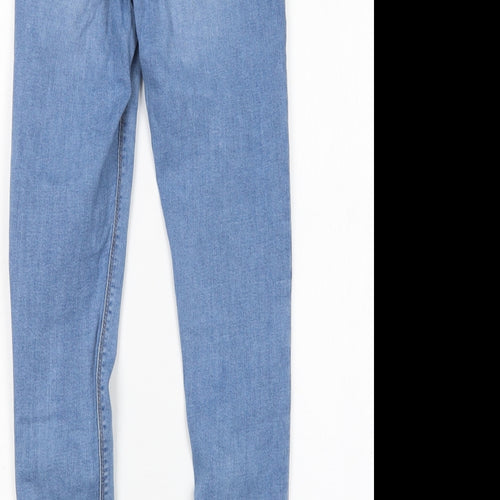Denim co Womens Blue  Cotton Skinny Jeans Size 8 L28 in Regular