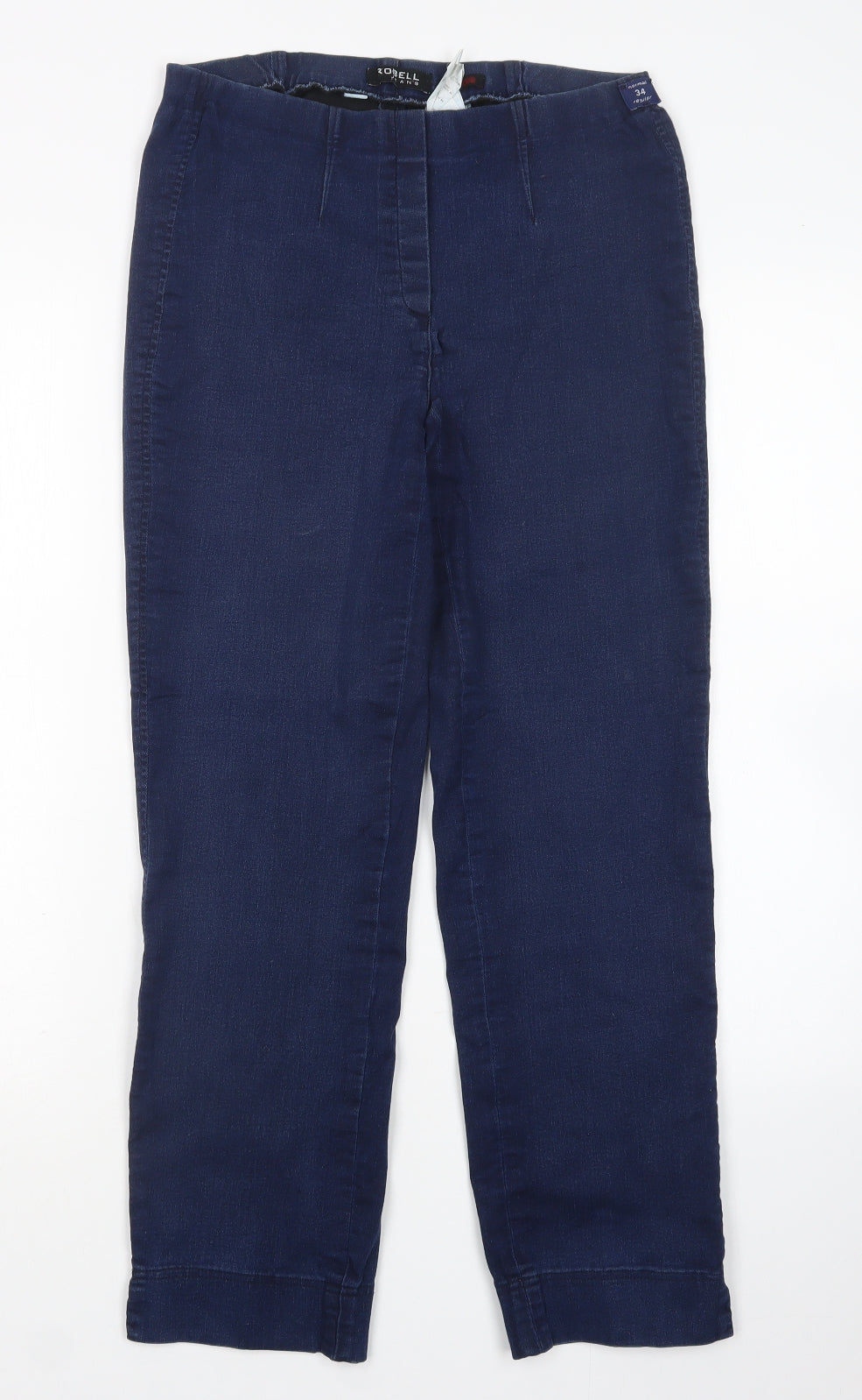 Robell Womens Blue  Cotton Jegging Jeans Size 8 L27 in Regular