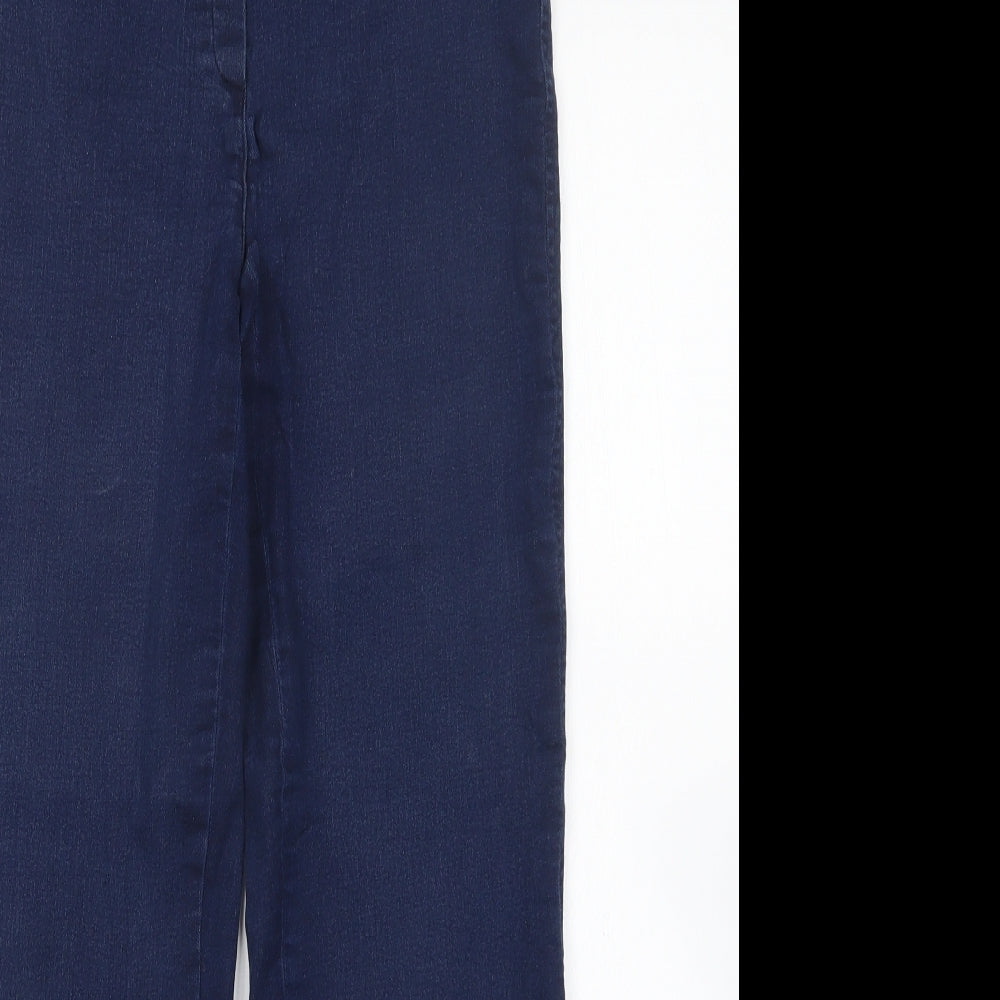 Robell Womens Blue  Cotton Jegging Jeans Size 8 L27 in Regular