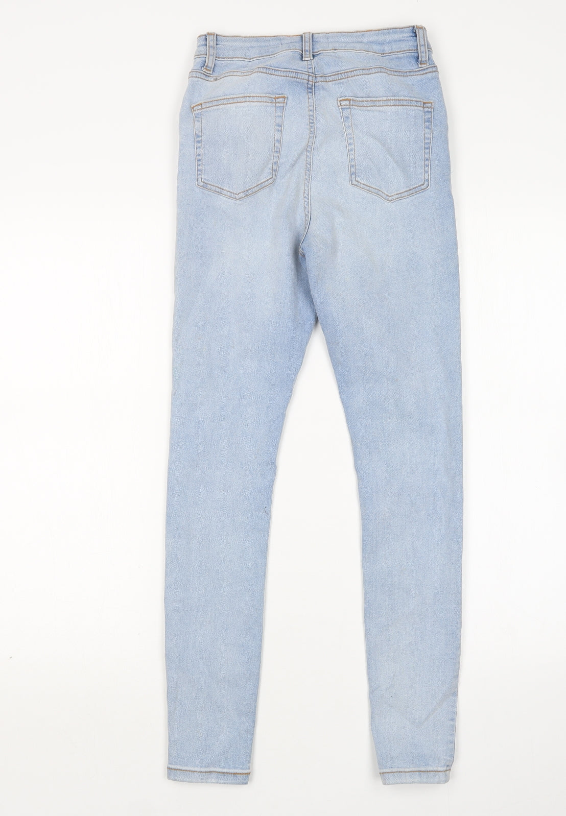 Denim co Womens Blue  Cotton Skinny Jeans Size 8 L28 in Regular
