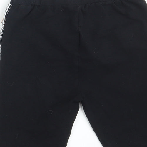 ellesse Womens Black  Cotton Compression Shorts Size 6 L10 in Athletic  - Waist 20in