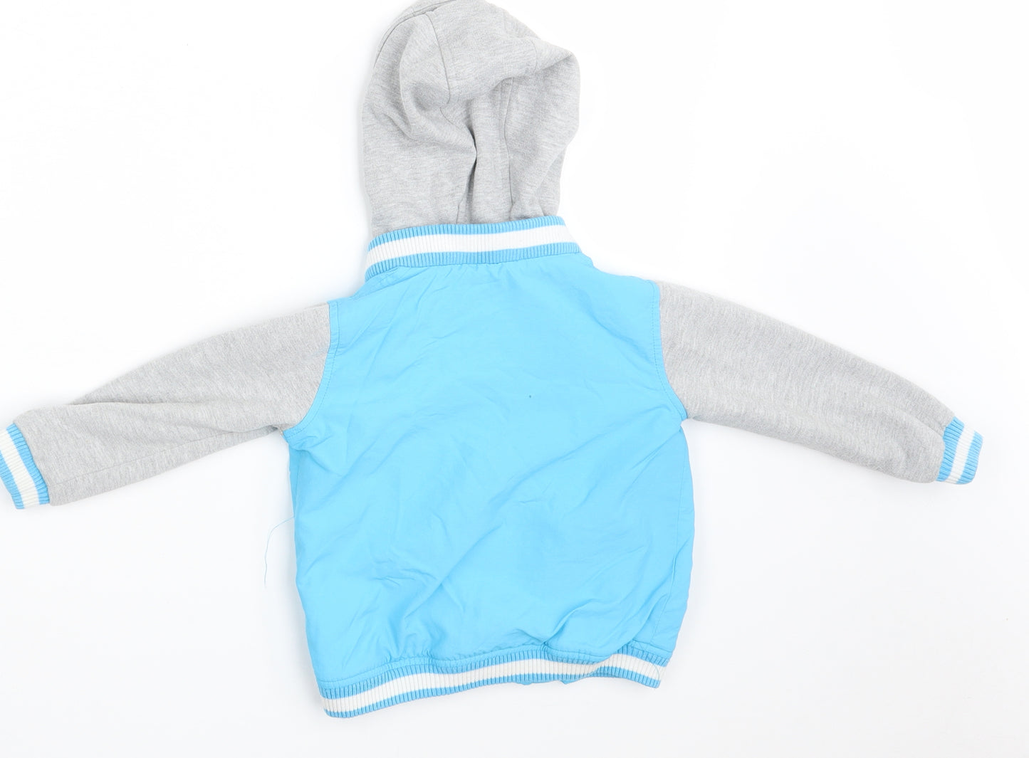Urban Rascals  Boys Blue   Jacket Coat Size 18-24 Months   Zip
