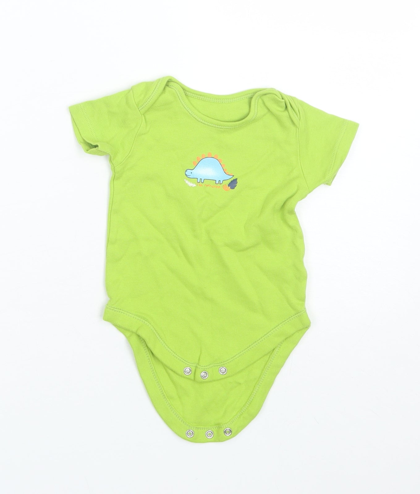 George Baby Green  Cotton Romper One-Piece Size 9-12 Months