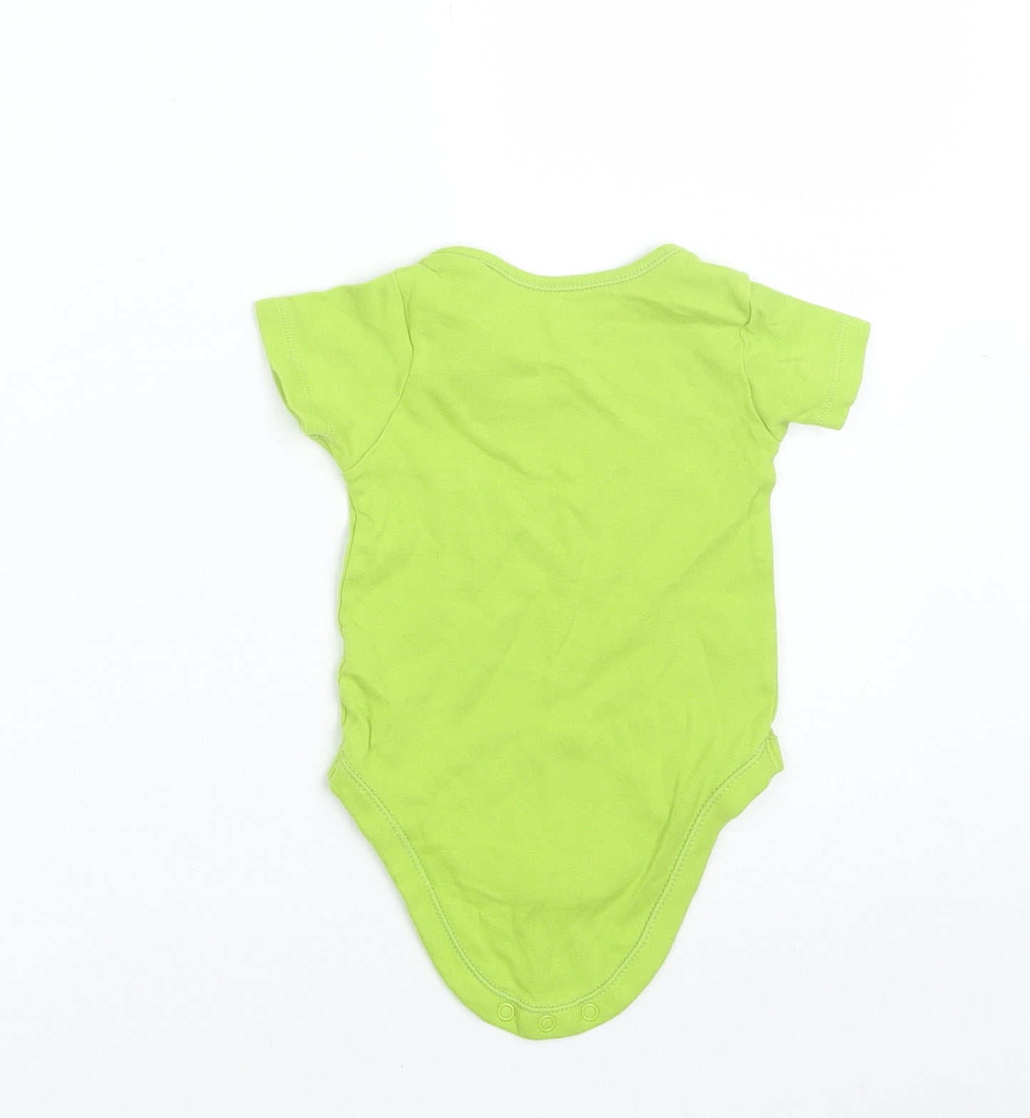 George Baby Green  Cotton Romper One-Piece Size 9-12 Months