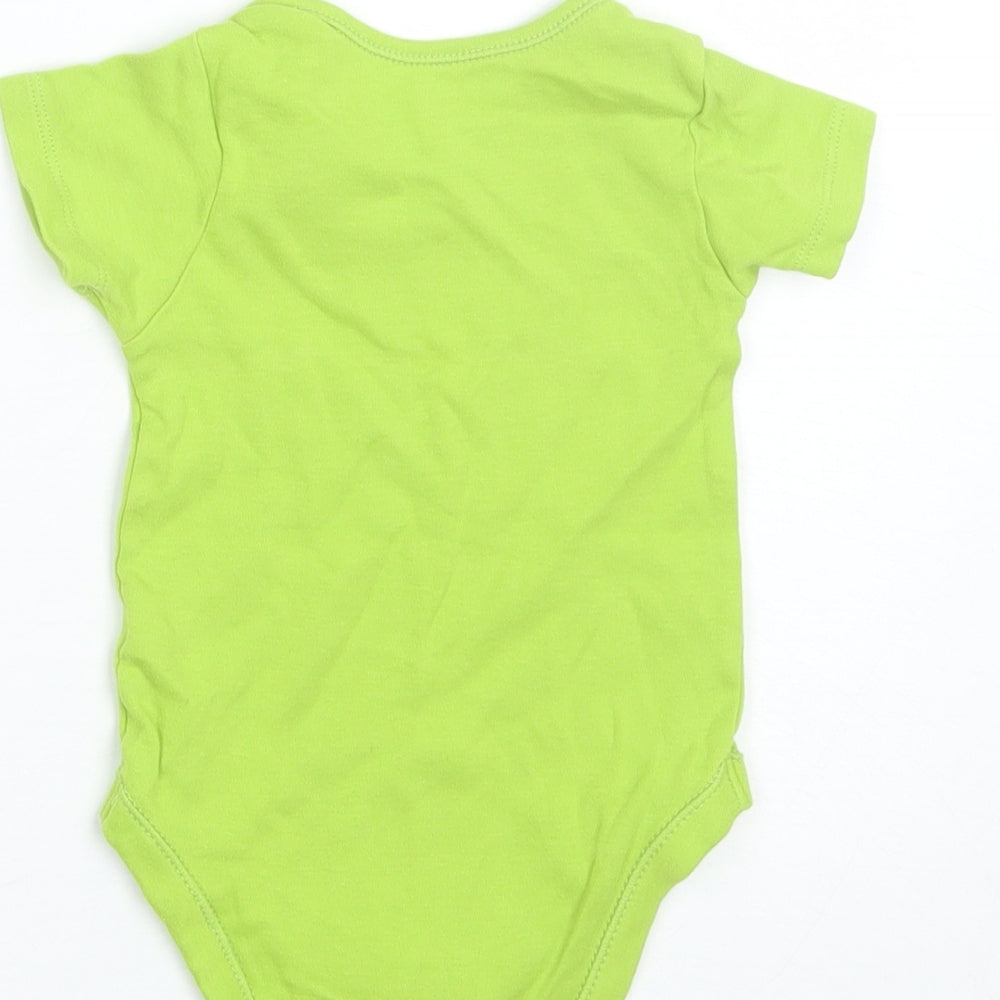 George Baby Green  Cotton Romper One-Piece Size 9-12 Months