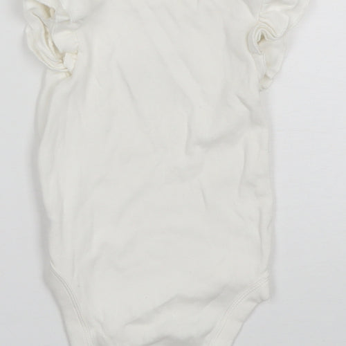 George Baby White  Cotton Romper One-Piece Size 12-18 Months   - Disney