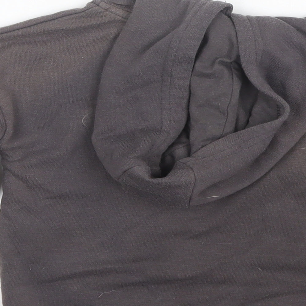 Primark Girls Brown  Cotton Pullover Hoodie Size 3-4 Years
