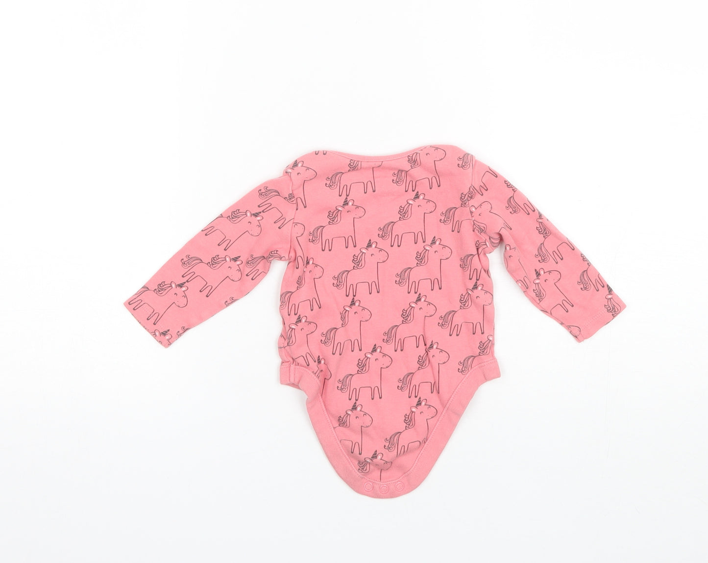 F&F Baby Pink  Cotton Romper One-Piece Size 3-6 Months