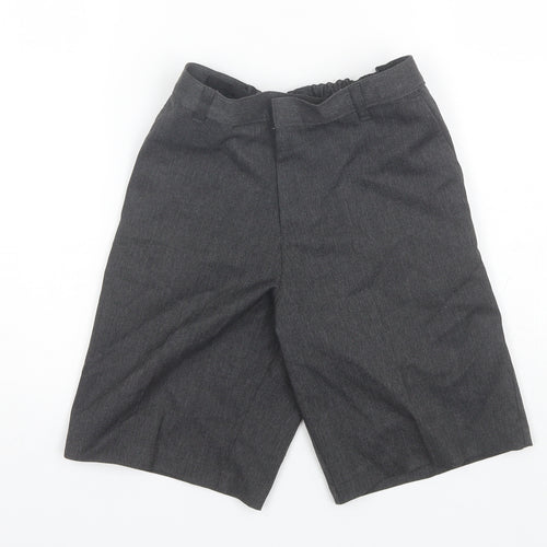 George Boys Grey  Polyester Chino Shorts Size 10-11 Years  Regular