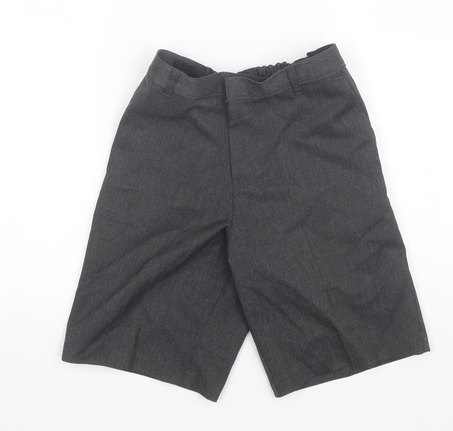 George Boys Grey  Polyester Chino Shorts Size 10-11 Years  Regular