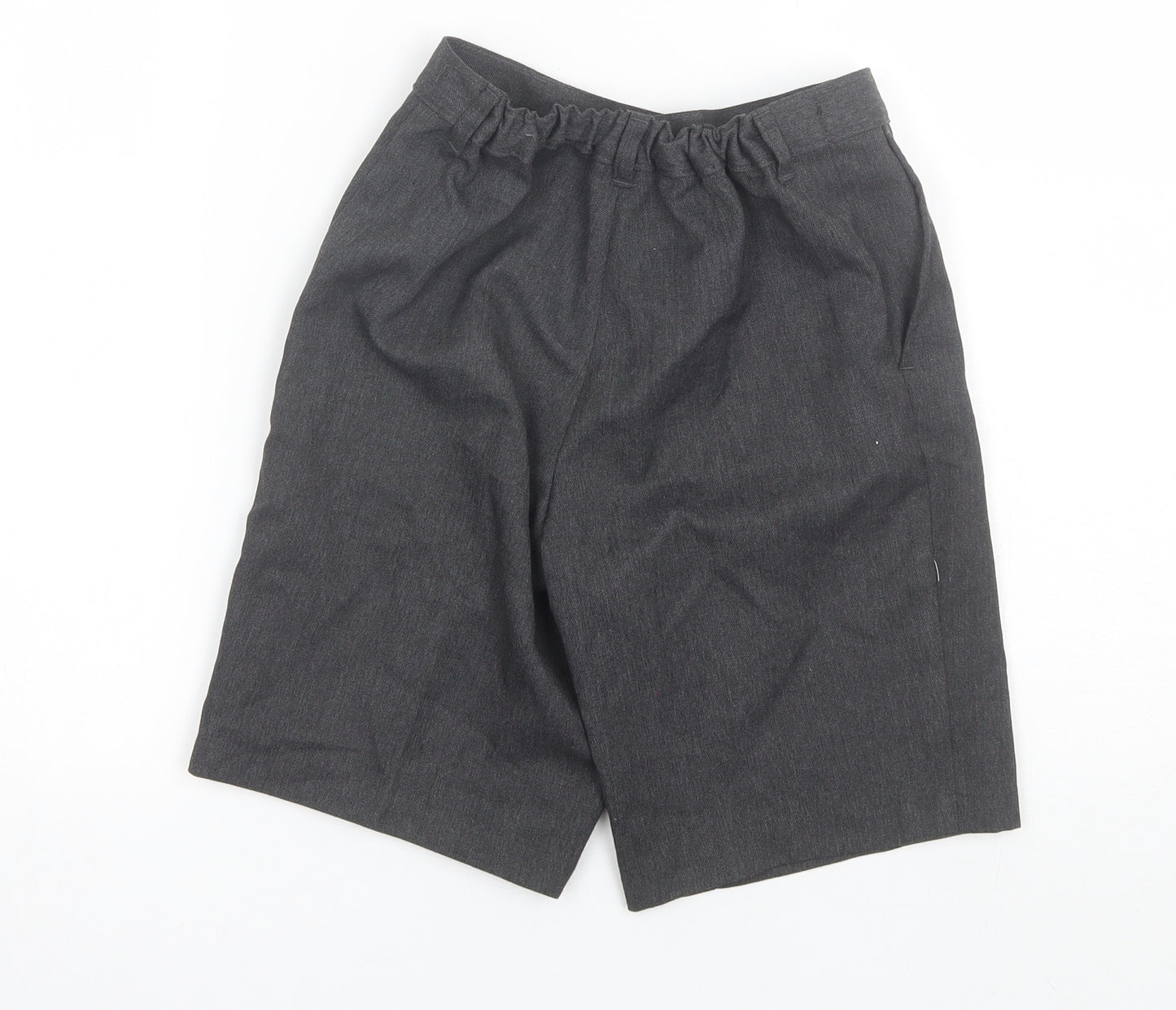 George Boys Grey  Polyester Chino Shorts Size 10-11 Years  Regular