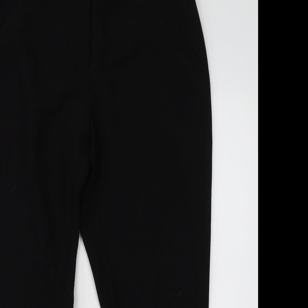Principles Womens Black  Viscose Dress Pants Trousers Size 12 L23 in Regular