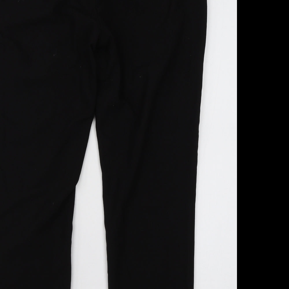 Principles Womens Black  Viscose Dress Pants Trousers Size 12 L23 in Regular