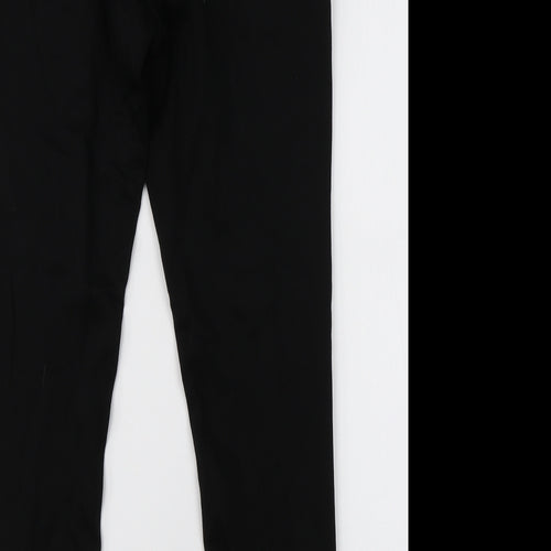 NEXT Womens Black  Cotton Skinny Jeans Size 12 L26 in Regular