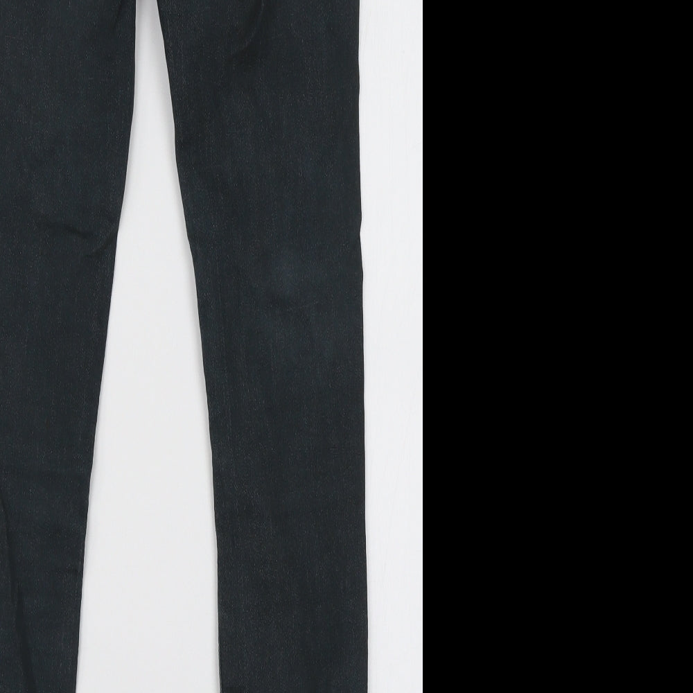 Divided Womens Grey  Cotton Skinny Jeans Size 10 L28 in Regular
