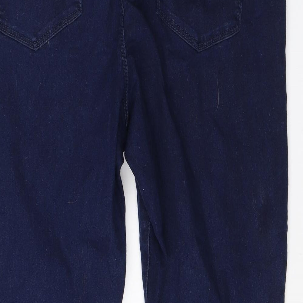 Pep & Co Womens Blue  Cotton Jegging Jeans Size 18 L28 in Regular