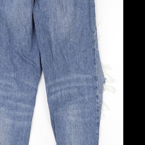 Denim Co Womens Blue  Cotton Mom Jeans Size 10 L24 in Regular