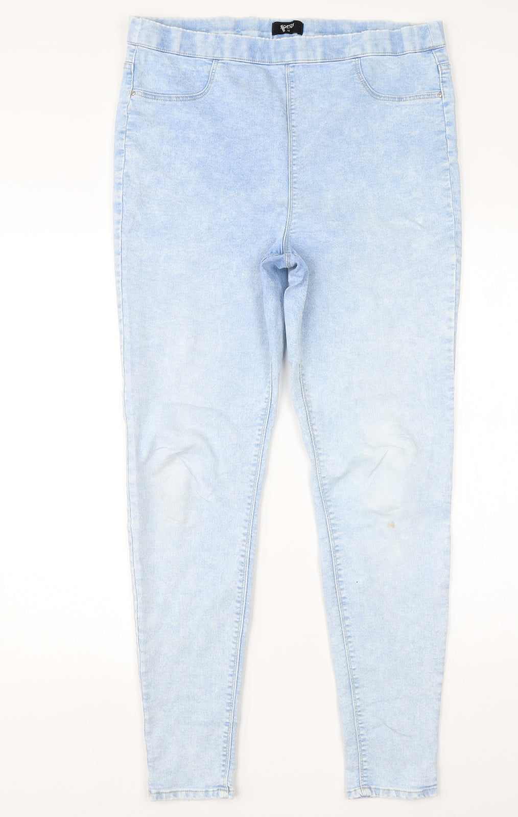 / Denim Womens Blue  Cotton Jegging Jeans Size 16 L28 in Regular