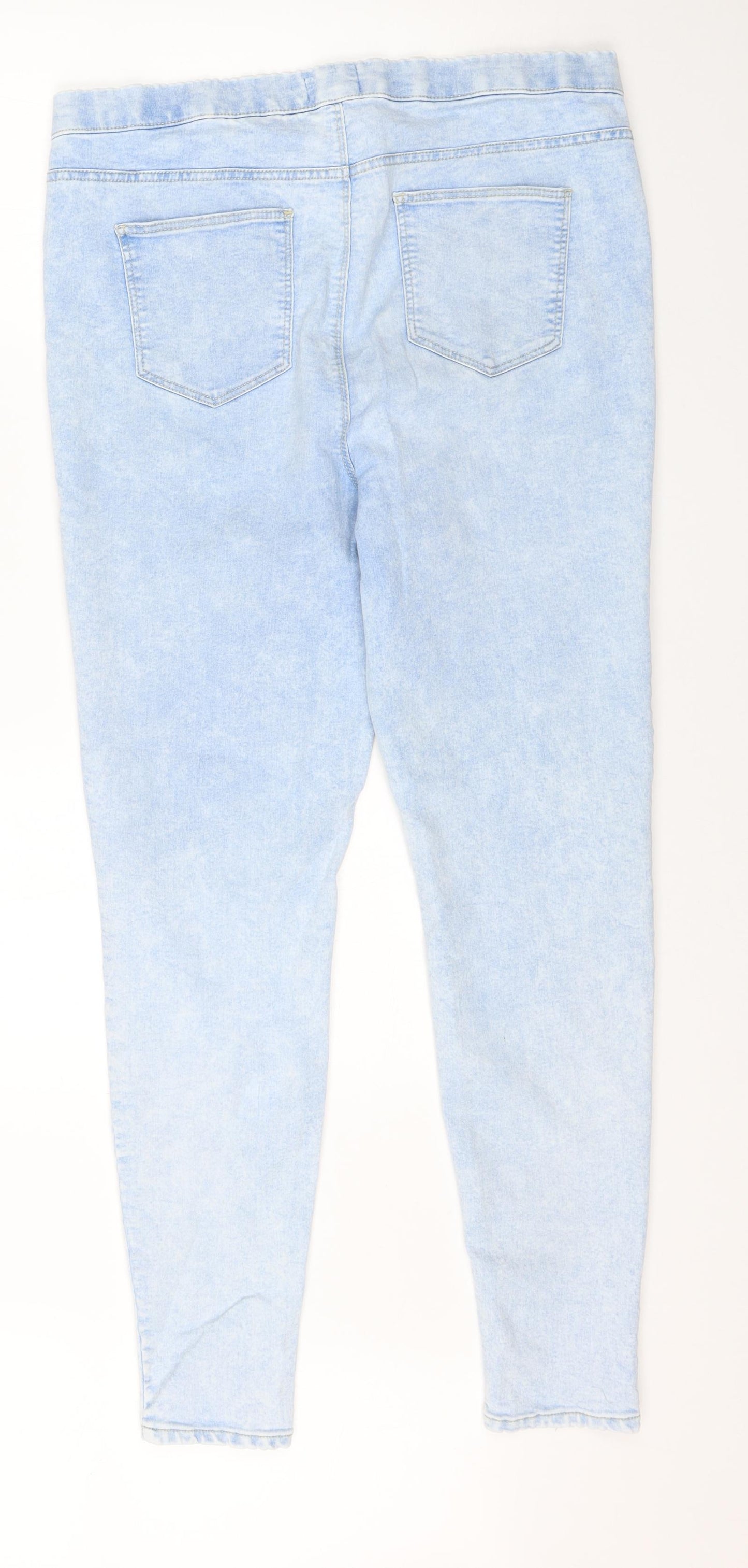 / Denim Womens Blue  Cotton Jegging Jeans Size 16 L28 in Regular