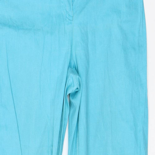 Verse Womens Blue  Cotton Straight Jeans Size 10 L28 in Regular