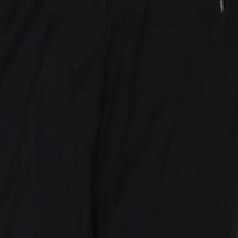 Principles Womens Black  Viscose Dress Pants Trousers Size 16 L28 in Regular