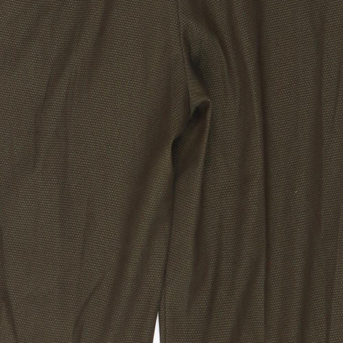 NEXT Womens Green  Viscose Dress Pants Trousers Size 34 in L25 in Regular