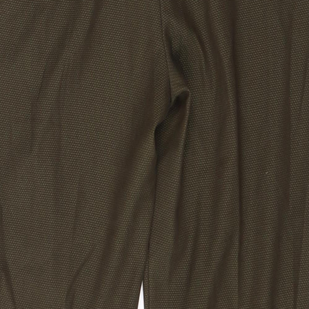 NEXT Womens Green  Viscose Dress Pants Trousers Size 34 in L25 in Regular