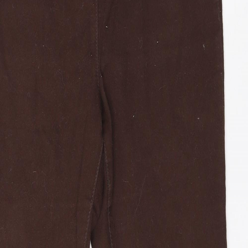 George Womens Brown  Cotton Jegging Jeans Size 10 L28 in Regular