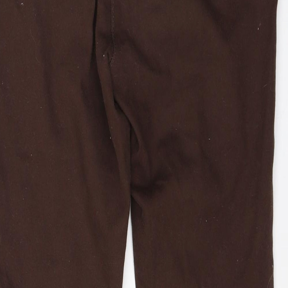 George Womens Brown  Cotton Jegging Jeans Size 10 L28 in Regular