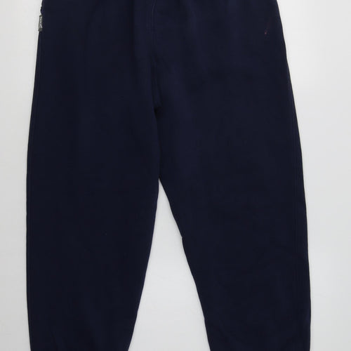 Everlast Womens Blue  Cotton Jogger Trousers Size M L27 in Regular