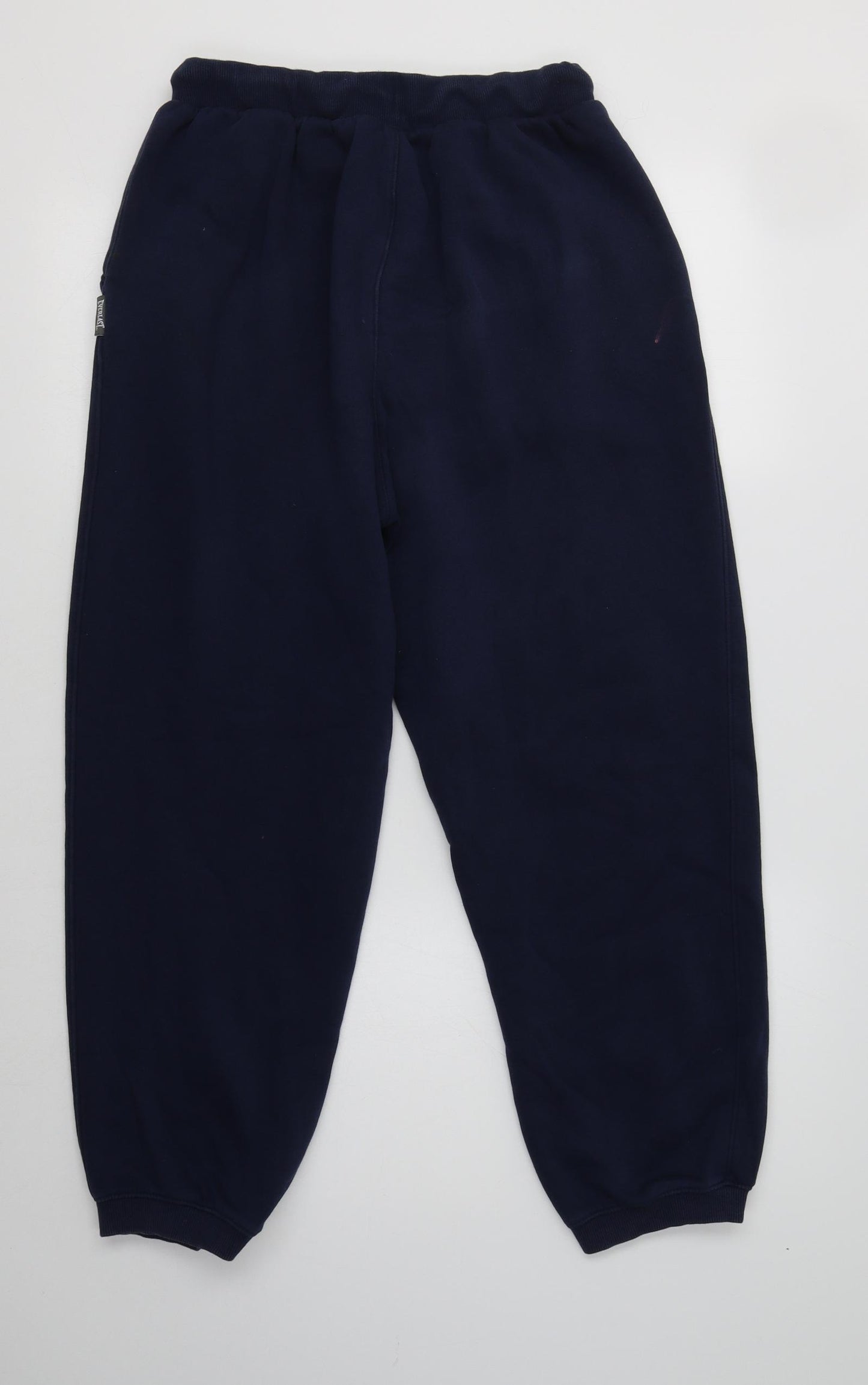 Everlast Womens Blue  Cotton Jogger Trousers Size M L27 in Regular