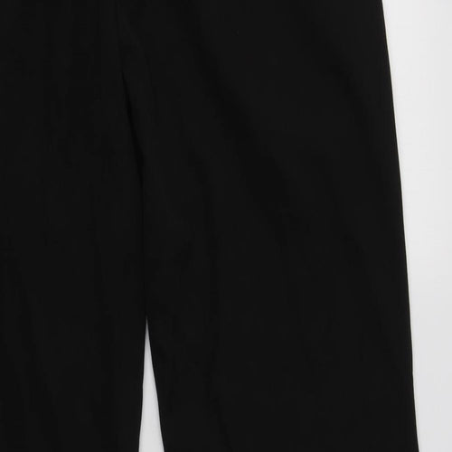 Debenhams Mens Black  Polyester Dress Pants Trousers Size 36 L31 in Regular