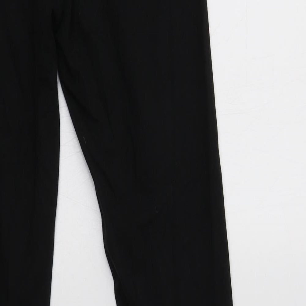 Primark Girls Black  Cotton Jegging Trousers Size 10-11 Years  Regular