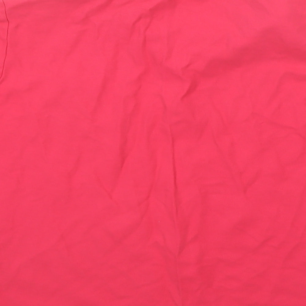 Originals Womens Pink  Cotton Basic Polo Size 20 Collared