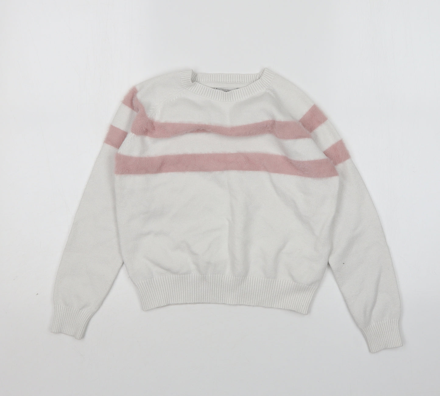 Primark Girls Multicoloured Round Neck  Viscose Pullover Jumper Size 10-11 Years