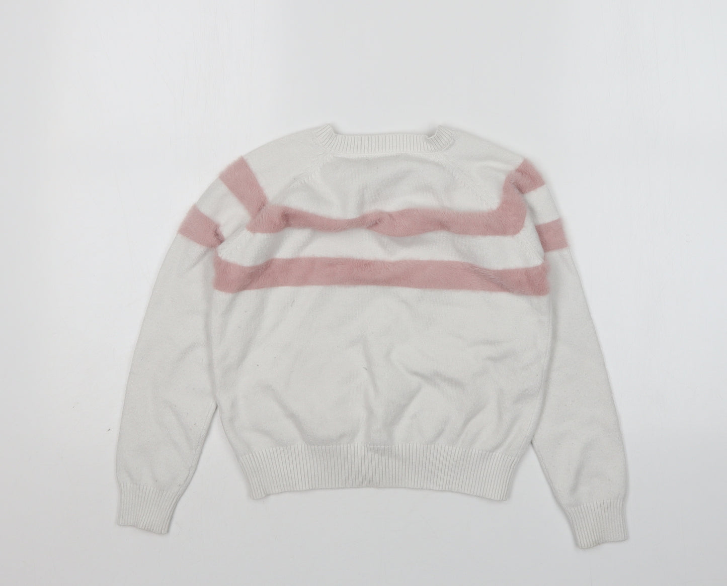 Primark Girls Multicoloured Round Neck  Viscose Pullover Jumper Size 10-11 Years