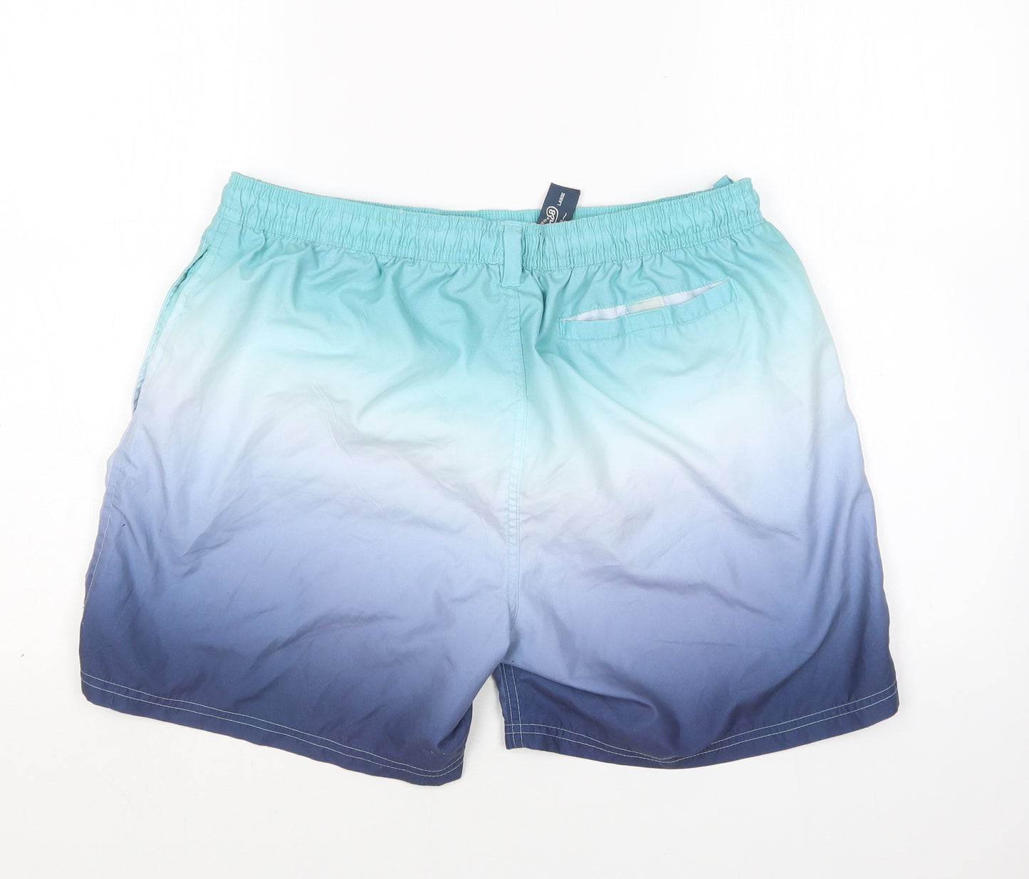 Fabric8 Mens Multicoloured  Polyester Athletic Shorts Size L L6 in Regular  - Swim Shorts