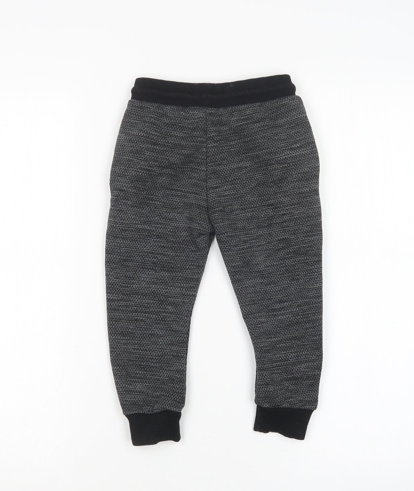 F&F Boys Grey  Polyester Sweatpants Trousers Size 2-3 Years  Regular