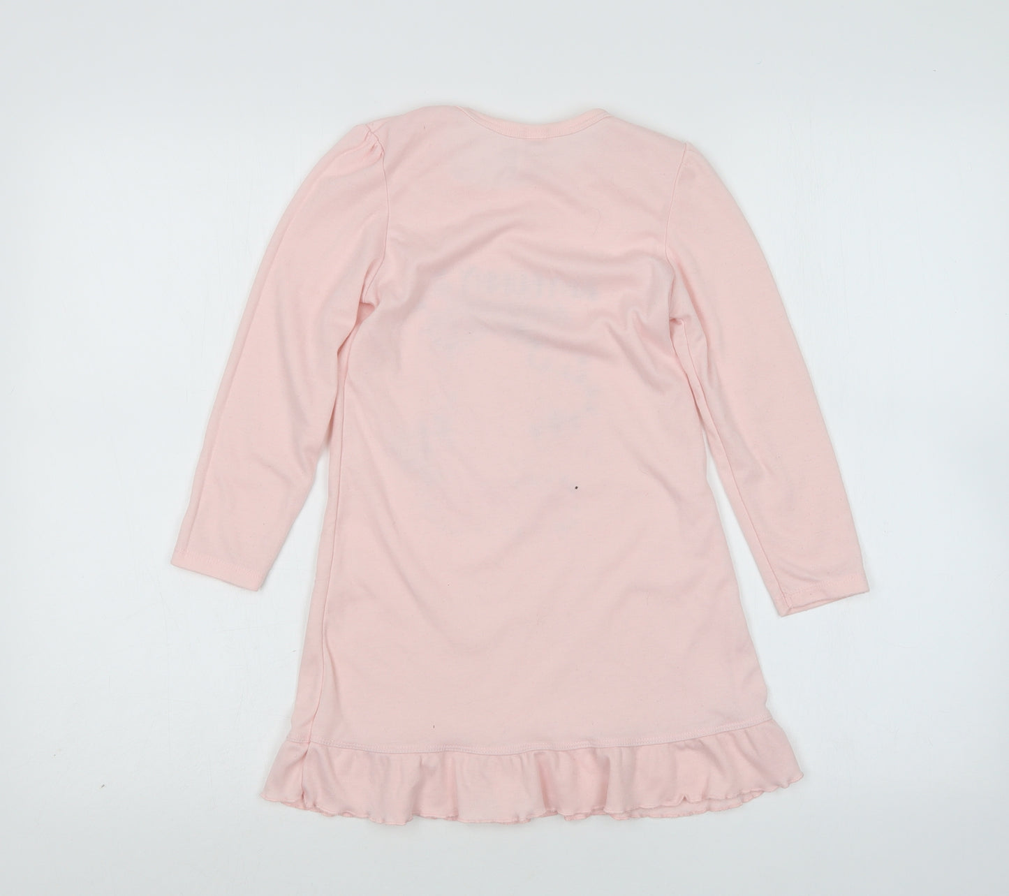 Peacocks Girls Pink  Polyester  Dress Size 6-7 Years