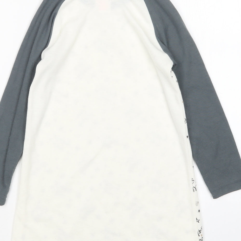Preworn Girls Multicoloured  Polyester  Dress Size 6-7 Years